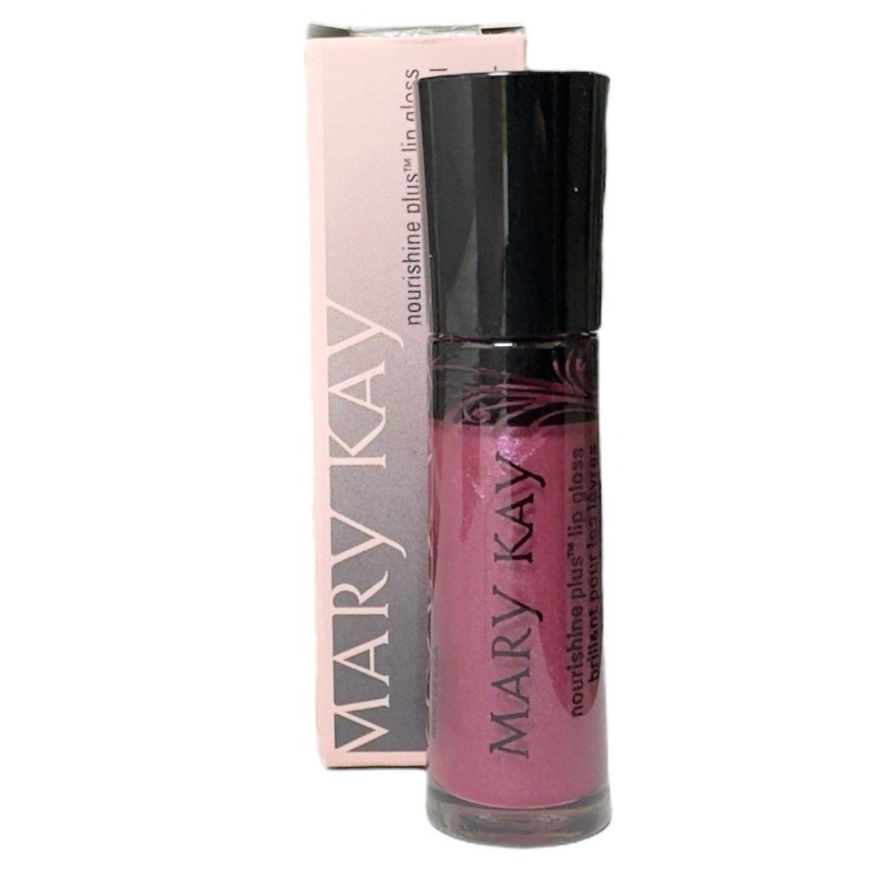 Mary Kay nourishing plus lip gloss Berry Tart 047946 .15 fl oz Discontinued NIB